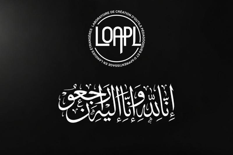 Condoléances du Laboratoire LOAPL